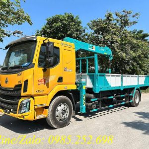 Xe Chenglong M3 gắn cẩu Hyundai 5 tấn