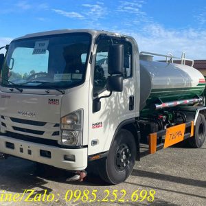 Xe phun nước rửa đường Isuzu 5 khối