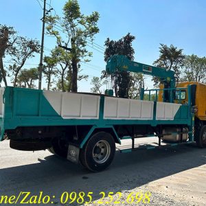 xe tải Chenglong M3 gắn cẩu Hyundai 5 tấn