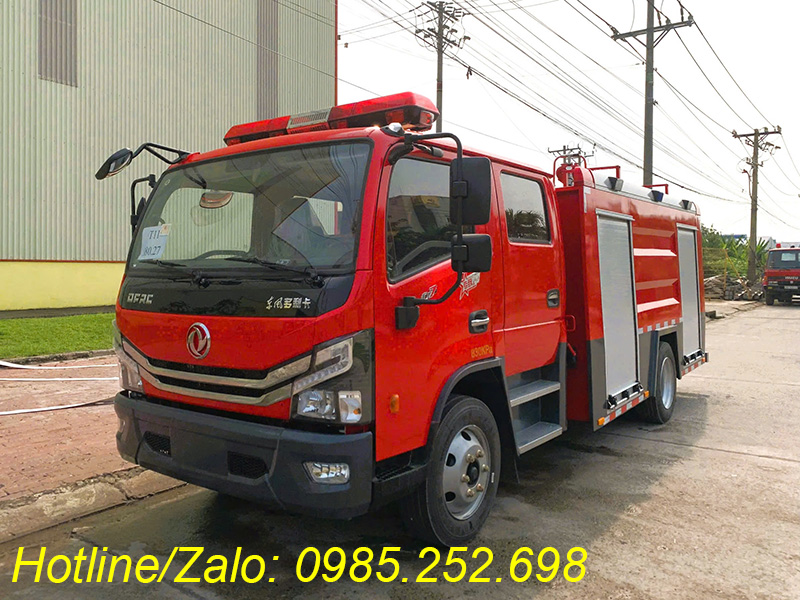 Xe cứu hỏa 5 khối Dongfeng
