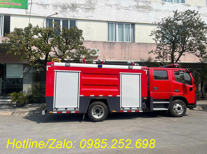 Xe cứu hỏa chữa cháy Dongfeng 5 khối