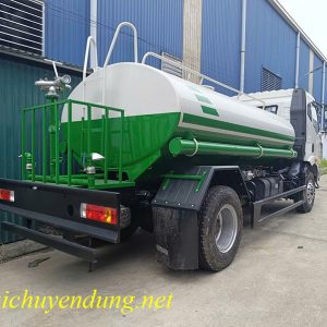 Xe Phun Nước Rửa Đường FAW 9 Khối - Ảnh 3