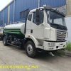 Xe phun nước rửa đường FAW 9 khối