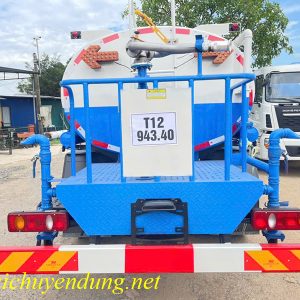 Xe Phun Nước Rửa Đường 7 Khối DONGFENG - Ảnh 4