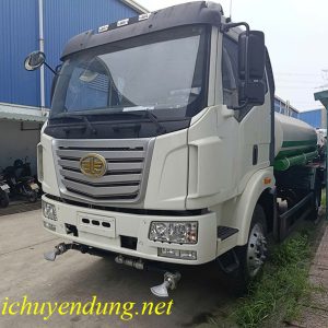 Xe xi téc phun nước rửa đường FAW 9 khối